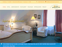 Tablet Screenshot of flairhotel-vierjahreszeiten.de
